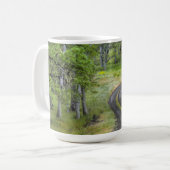 Mug Route de campagne à travers les arbres, Oregon (Devant gauche)