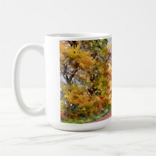 Mug Route de campagne automnale près de Pottstown.