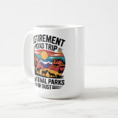 Mug Route de la Retraite Parc national du Canada Style (Devant gauche)