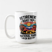 Mug Route de la Retraite Parc national du Canada Style (Gauche)