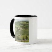 Mug Route de Pienza à Montepulciano, (Devant gauche)