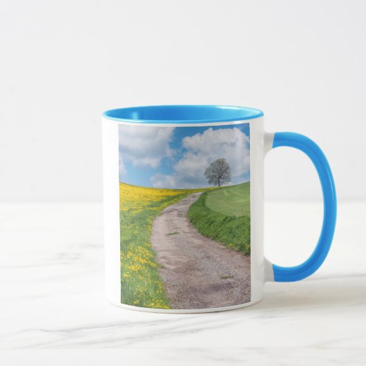 Mug Route de terre et arbre (Droite)