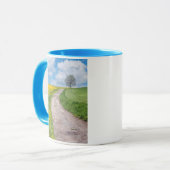 Mug Route de terre et arbre (Devant gauche)