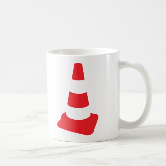 Mug route des cônes de signalisation routière (Droite)