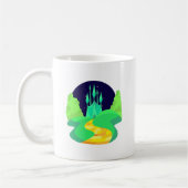 Mug route en brique jaune (Gauche)