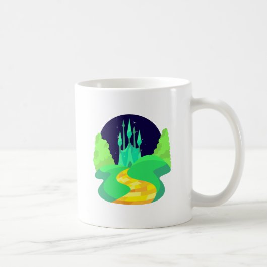 Mug route en brique jaune (Droite)