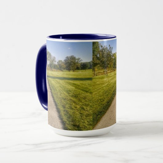 Mug Route ensoleillée (Devant gauche)