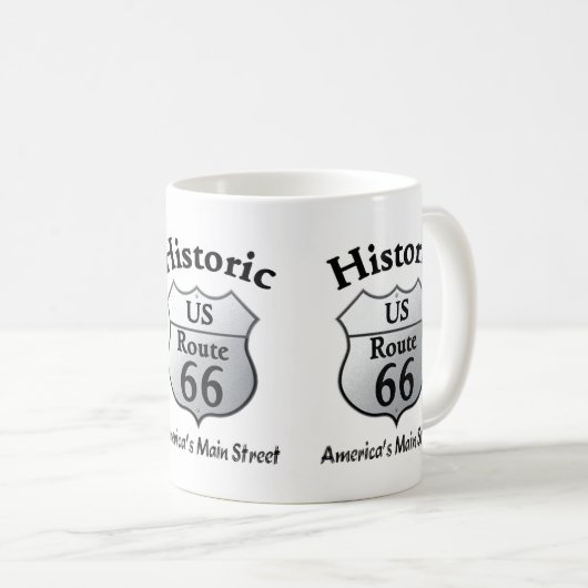 Mug Route historique 66 (Devant droit)