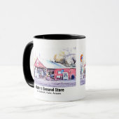 Mug Route historique 66 Arizona General Store Aquarell (Devant gauche)