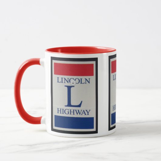 Mug Route Lincoln, US Route 30 (Gauche)