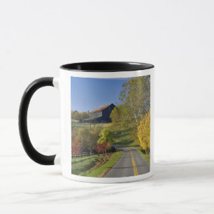 Mug Route rurale à travers la région du Bluegrass dans