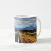 Mug Route sans fin - Nouveau Mexique. (Devant droit)