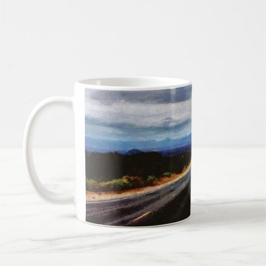 Mug Route sans fin - Nouveau Mexique. (Gauche)