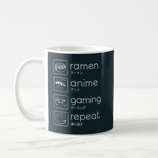 MUG ROUTINE ANIME ET JEU (Gauche)