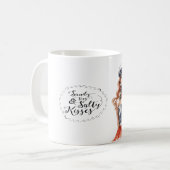 Mug Roux marin voile baisers salés (Devant gauche)