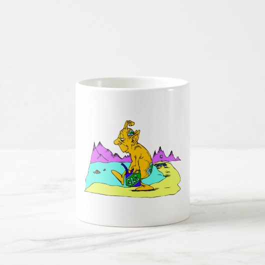 Mug Rover hors du gaz (Centre)