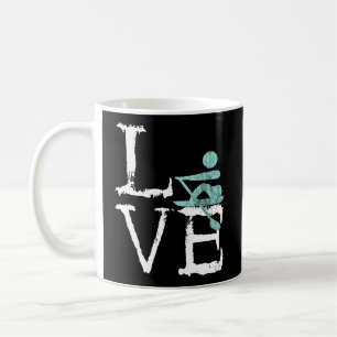 Mug Rower Love Aiguillage Équipes Coxswlers Paddlers C