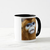 Mug Roxellana d'or masculin de Pygathrix de singe (Devant droit)
