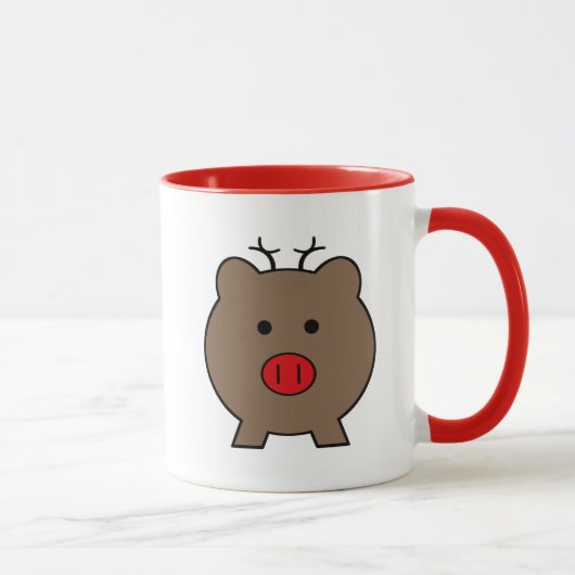 Mug Roy le ~ de porc de Noël (Droite)