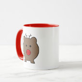 Mug Roy le ~ de porc de Noël (Devant gauche)