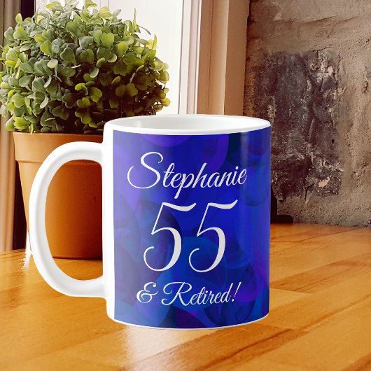Mug Royal Blue 55 et retraite