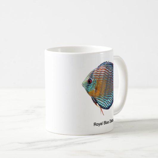 Mug Royal Blue Discus (Devant droit)