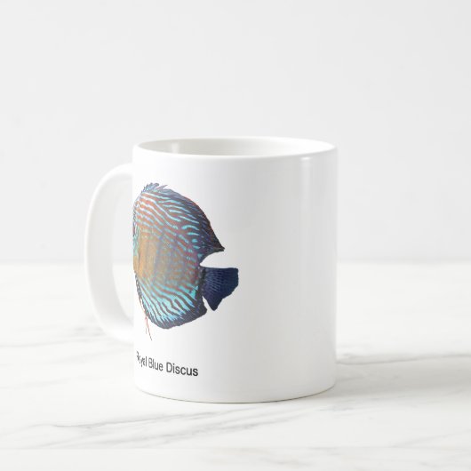 Mug Royal Blue Discus (Devant gauche)