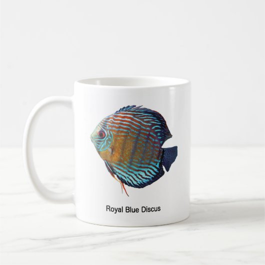 Mug Royal Blue Discus (Gauche)