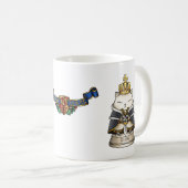 Mug Royal Cat Chess King Piece (Devant droit)