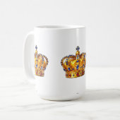 Mug Royal golden crown (Devant gauche)