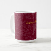 Mug Royal Marron Personnalisable (Devant gauche)