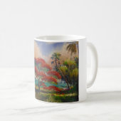 Mug Royal Poinciana Tree & Boat par Mazz (Devant droit)