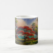 Mug Royal Poinciana Tree & Boat par Mazz (Centre)