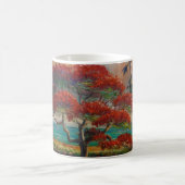 Mug Royal Poinciana Tree & Boat par Mazz (Centre)