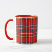 Mug Royal Stewart Clan Tartan Plaid (Gauche)