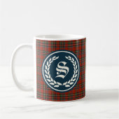 Mug Royal Stewart Tartan Monogram (Gauche)