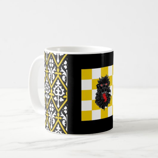 Mug Royaume d'An Tir Populace Badge (Devant gauche)