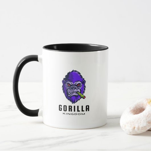 Mug Royaume de Gorilla (Avec donut)