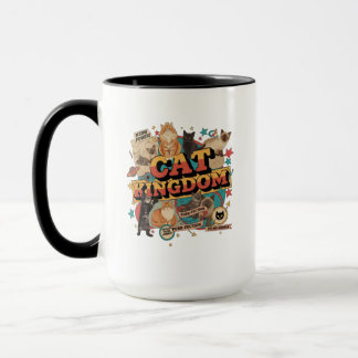 Mug Royaume Rétro des Chats - Esthétique Vintage 90s