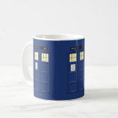 Mug Royaume-Uni - Blue Police Public Call Box 1 (Devant gauche)