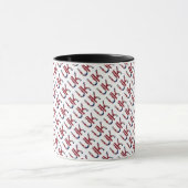 Mug Royaume-Uni Union Jack British Drapeau Typographie (Centre)
