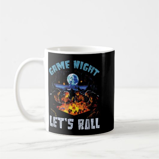 Mug Rpg Gaming Role Playing D20 Tabletop Games Funny R (Gauche)