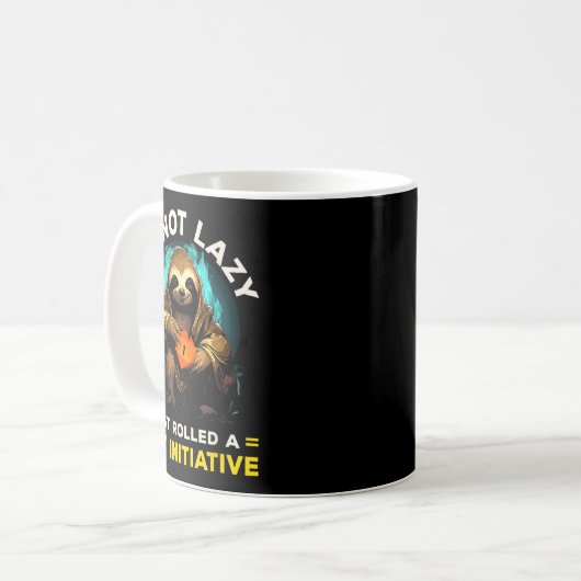 Mug Rpg Gaming Role Playing D20 Tabletop Games Funny R (Devant gauche)