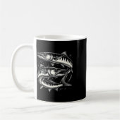 Mug Rracuda Poisson Graphisme Design Pour Femmes Et Ho (Gauche)