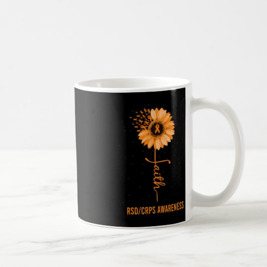 Mug RSD CRPS Sensibilisation Foi Fleur de marguerite R (Droite)