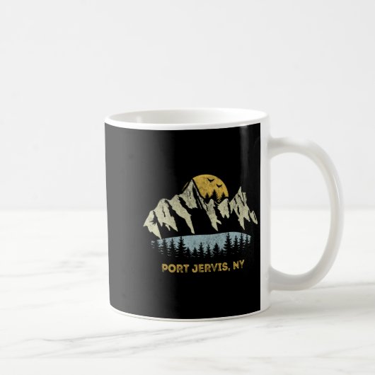 Mug Rt Jervis New York Mountain Sunset Sunrise Ny _1  (Droite)