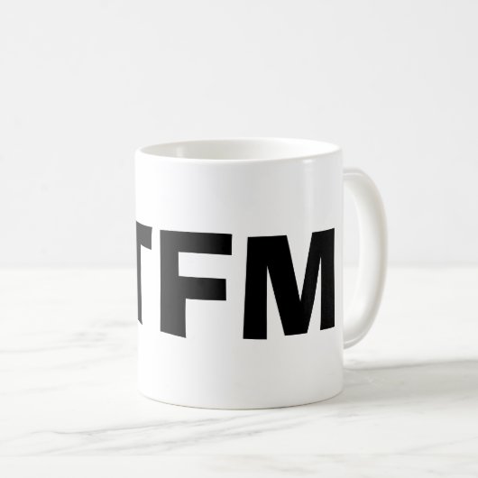 MUG RTFM (Devant droit)