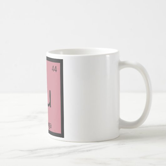 Mug RU - Tableau périodique de chimie végétale de (Droite)
