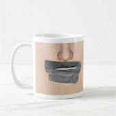 Mug Ruban Adhésif Bouche (Gauche)