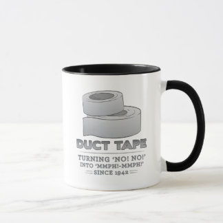 Mug ruban adhésif - tournant non ! non ! dans le mmph